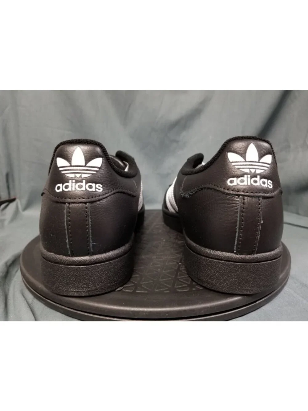 Adidas Superstar II Sneakers Core Black White JI3538 Mens Size 9.5 NEW NO BOX!
